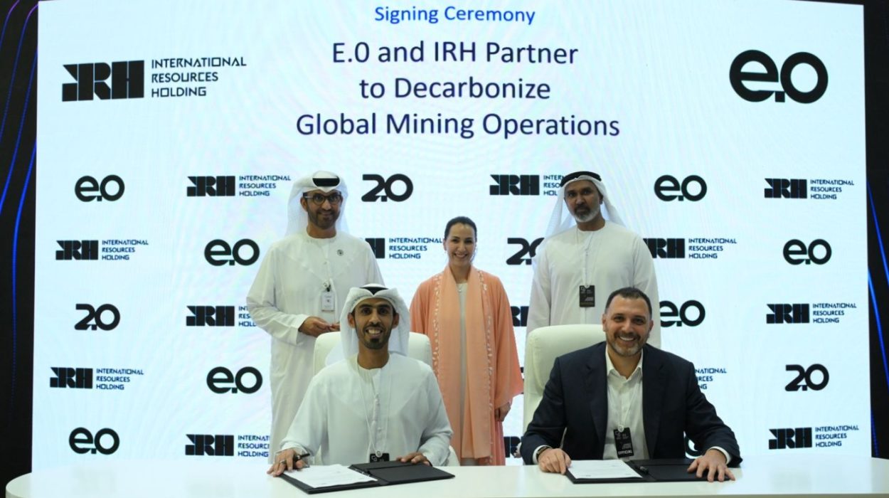 International Resources Holding (IRH) and EPointZero (e.0) Sign MOU to Decarbonize Global Mining Operations